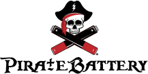 Pirate Battery Logo