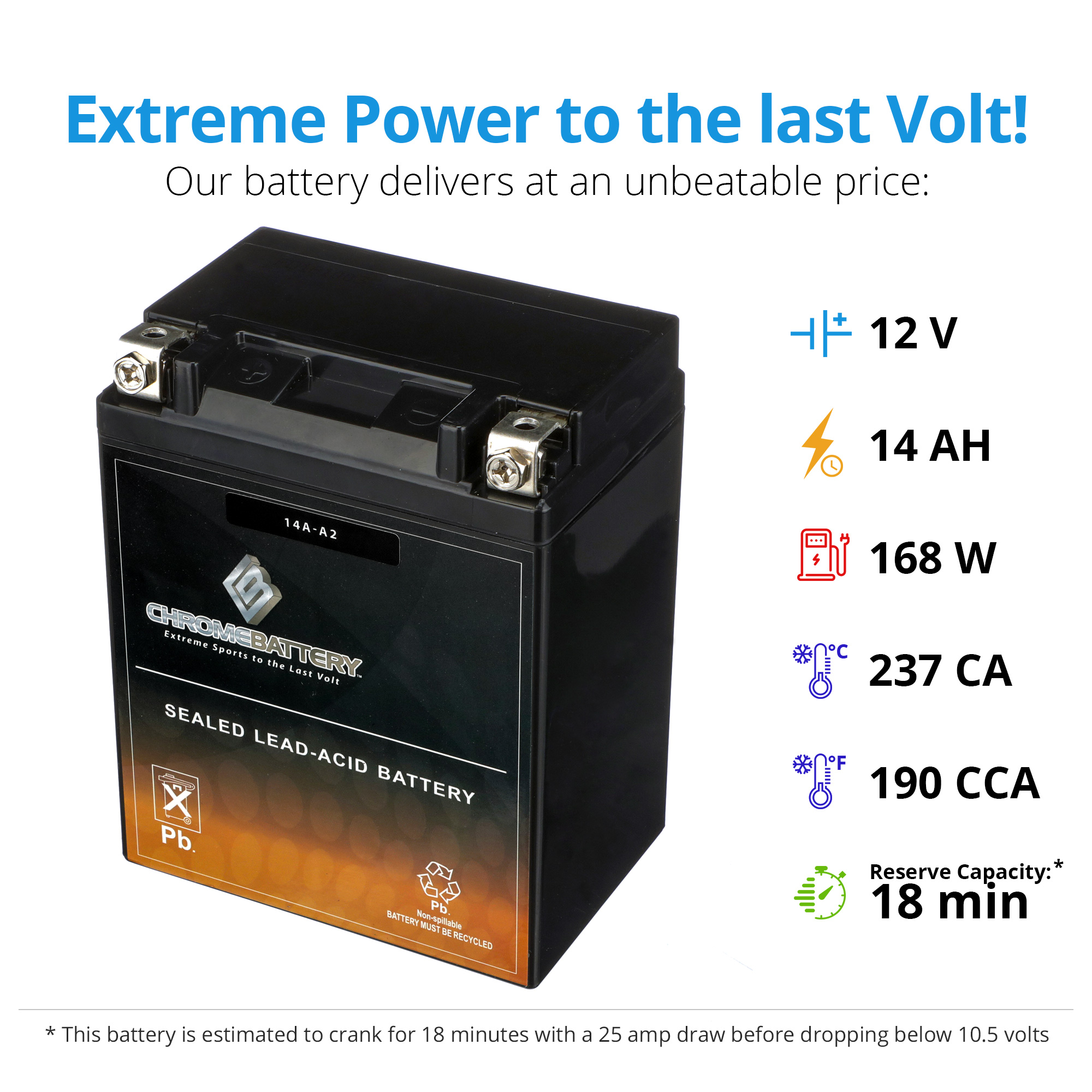 Mighty Max Battery YTX14AH 12V 12AH Battery For Kawasaki 300 KLF300-C Bayou 300 4x4 89-04