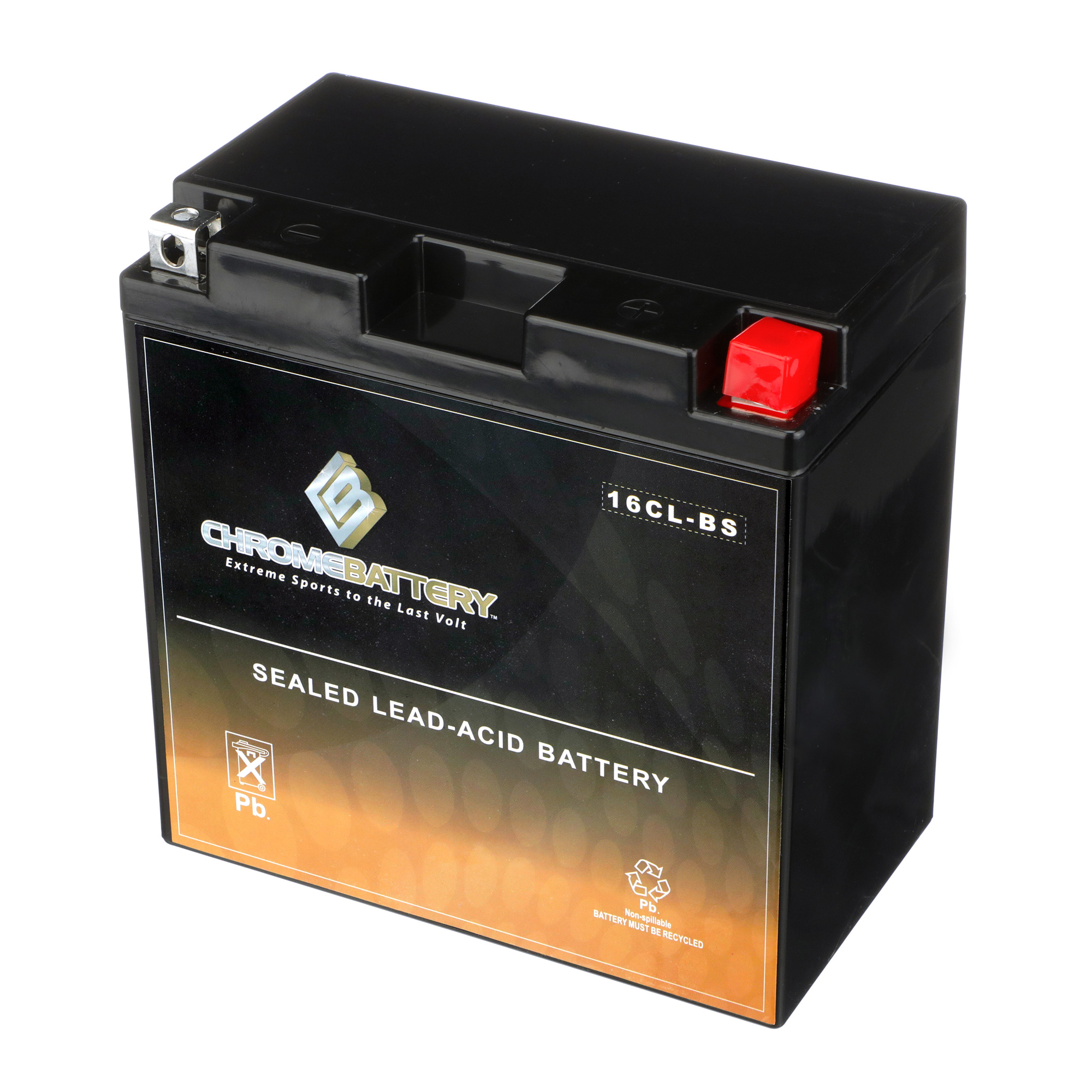 YB16CL-B JetSki Battery For Polaris Genesis, Octane, Freedom, SLX, Pro ...